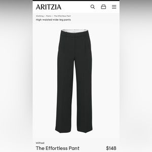 Aritzia Wilfred effortless pant. Worn one time.